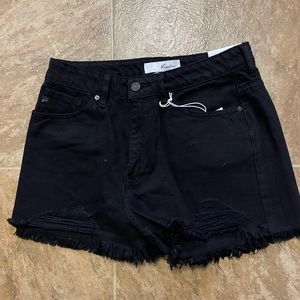 Black KanCan Jean Shorts